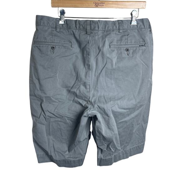 Polo Ralph Lauren 36T/L 100% Cotton Gray/Tan Cotton Prospect Shorts - Picture 2 of 8